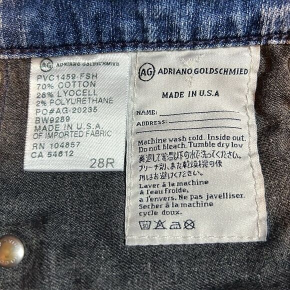 AG Adriano Goldschmied “The Stevie Roll-up” Jeans - Picture 5 of 8